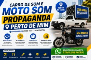 Carro de som propaganda perto de mim